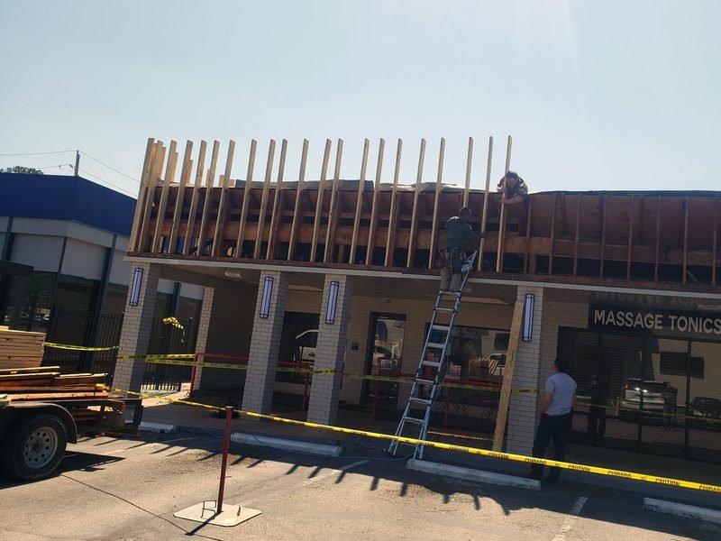 Commercial — Storefront façade rebuild, photo 1 of 3