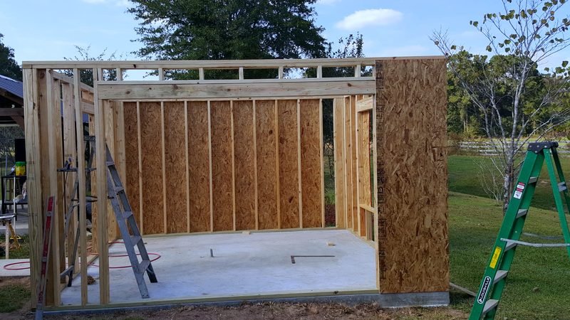 Construction — Detached storage build, photo 1 of 3